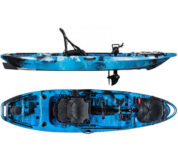 Surge Fusion 10 Pedal-Drive Fishing Kayak