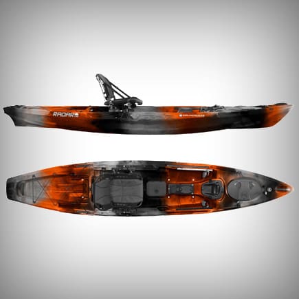 Wilderness Systems Radar 135 Fishing Kayak - with Pedal Drive