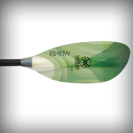 Werner Shuna Wave Glass 2pc Straight Shaft Jade Blades