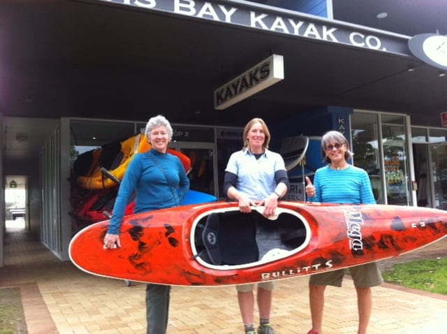 NZ Surf Kayakers Visit